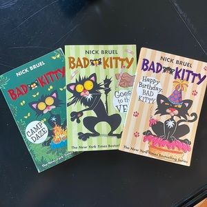Set of 3 Bad Kitty Books